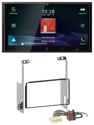 JVC USB Bluetooth 2DIN DAB MP3 Autoradio für Nissan X-Trail 2007-2014 - Bild 1 von 4