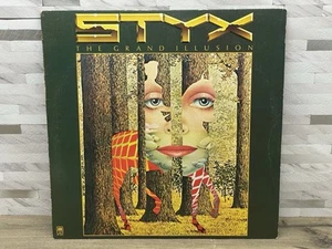 STYX The Grand Illusion 1977 Vinyl SP-4637 with Poster Plays Great - Picture 1 of 17