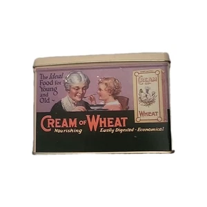 VTG Nabisco Cream of Wheat Tin Box with Recipe Cards 100th Your Anniversary Tin - Picture 1 of 6
