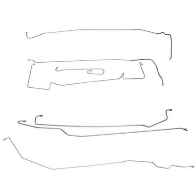 Cadillac Serie 62 1957 Juego completo de líneas de freno eléctrico kit tubos acero original Foto 1 de 4