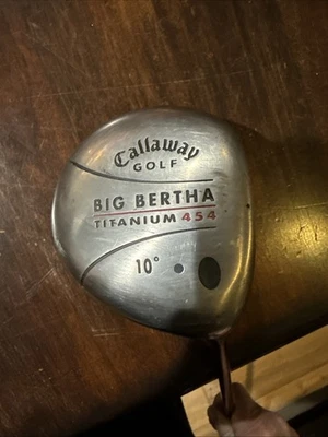 Callaway Big Bertha Titanium 454 10° Driver RCH 65W Reg Flex RH 45” Golf Club - Image 1 of 4