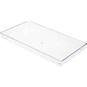 Bandeja de plástico transparente para caramelos Pioneer Plastics TRAY-12R, 12,125" W X 6,875" D X 1" H - Imagen 1 de 3