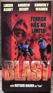 BLAST (VHS 1995) LINDEN ASHBE, ANDREW DIVOFF, RUTGER HAUER Terrorists Action - Bild 1 von 4
