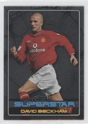 2000-01 Topps Premier Gold 2001 Superstars lámina de plata David Beckham #S4 Foto 1 de 2