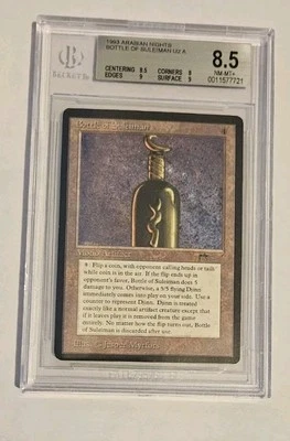 Arabian Nights Bottle of Suleiman MTG Magic the Gathering BGS 8.5 - Image 1 of 2