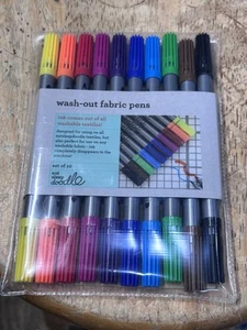 13 Eatsleepdoodle Original Doodle Wash-Out Fabric Marker Sets (Pack of 10) - Picture 1 of 2