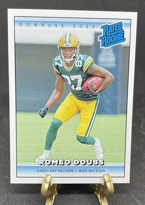 2022 PANINI INSTANT NFL RATED ROOKIE RETRO ROMEO DOUBS SP 1/4094 - Image 1 of 2