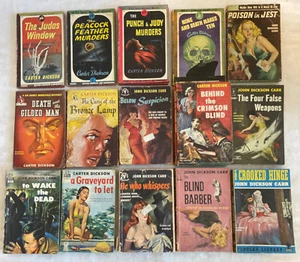 John Dickson Carr - CHOOSE YOUR PB TITLE: GOOD VINTAGE LATE 1940'-50s # 1 - Imagen 1 de 4