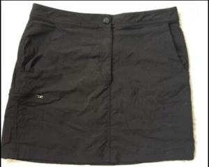 L.L Bean Woman's Black Short Skort with Build in Shorts and 5 Packets Size 8 - Bild 1 von 6