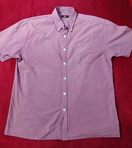 JCB Men's Short Sleeve Casual Shirt. Size XL. Red. VGC. - Picture 1 of 6