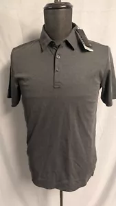 TRAVIS MATHEW Oceanside Heather Polo Men's Small Quiet Shade Gray NEW - Picture 1 of 3