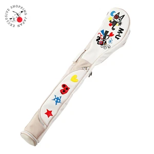 MU SPORTS Golf Pop Art Club Sunday Bag 2way Ivory 5-6 Clubs 1kg Lightweight 2025 - Picture 1 of 12