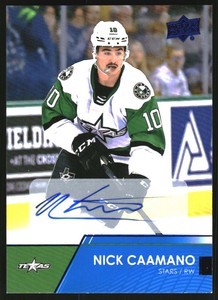 2021-22 Upper Deck AHL Autographs #46 Nick Caamano Auto 