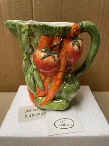 NEW Valerie 3D Decorative Vegetable Pitcher by Cumberland Design Group 2 Qt - A9 - Picture 1 of 8