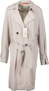 NEU! Cinque Damen Trenchcoat mit Bindegürtel beige Gr. 40 - Bild 1 von 9