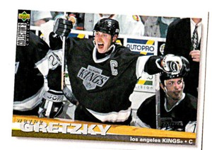 1995-96 COLLECTORS CHOICE #1  WAYNE GRETZKY Los Angeles Kings Hockey Card