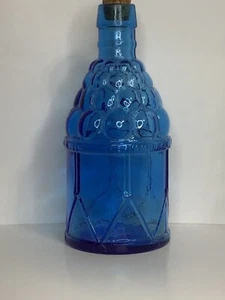 Wheaton N. J. Glass Bright Blue Western Rifle Company Herb Finley 3.5” Bottle - Picture 1 of 7