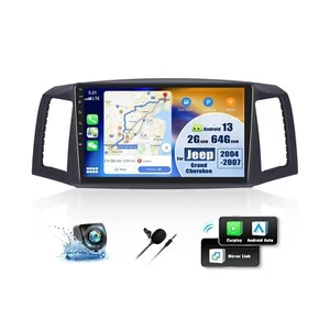2G+64G Android 13 Car Stereo for Jeep Grand Cherokee 2004-2007 with Wireless ... - Picture 1 of 7