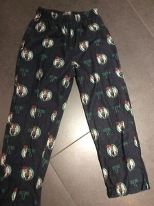NBA Apparel Kids Size 7T Kyrie Irving Boston Celtics Black Sleep Pants - Picture 1 of 5