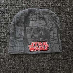 Star Wars Boys Beanie Gray One Size Winter Hat Cap Kids Youth Toddlers Knit - Picture 1 of 4