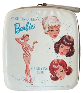 Vintage Mattel Fashion Queen Barbie 1963 Carrying Case Original - Picture 1 of 14