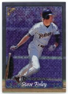 1998 Topps Gallery Impressions Steve Finley Card #139