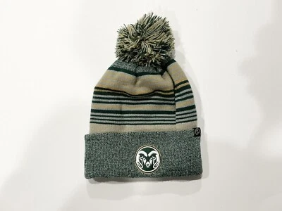 Colorado State Rams Pom Hat Cap Zephyr College NWT Colorado Collection - Image 1 of 2