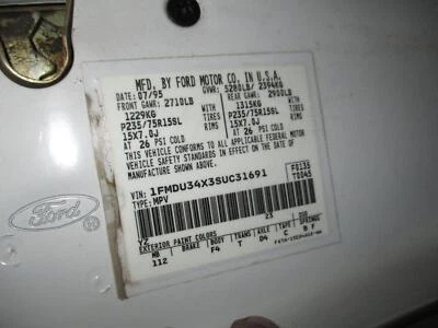 Used Transfer Case Assembly fits: 1995 Ford Explorer 4x4 Warner 1354 electric sh - Image 1 of 4