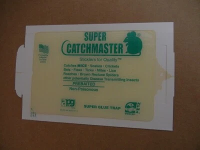 12 Catchmaster Super Peanut Butter Flavor Glue Boards 72MB - Super Mouse boards - Image 1 of 2