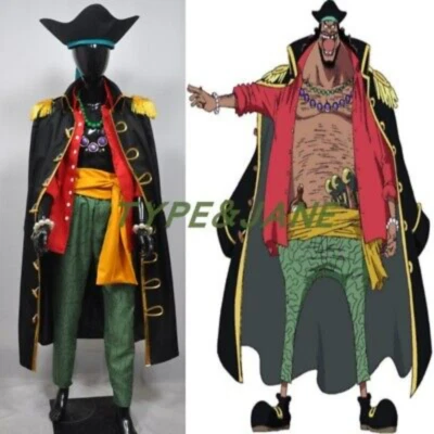 One Piece Blackbeard Marshall D Teach Cosplay Costume Cosplay Costume - Image 1 of 4