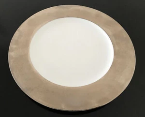 Philippe Deshoulieres Assiette Platinum Border Dinner Plate - 10 7/8" - Picture 1 of 3
