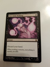 Magic The Gathering MTG Saviors Of Kamigawa One With Nothing 84/165