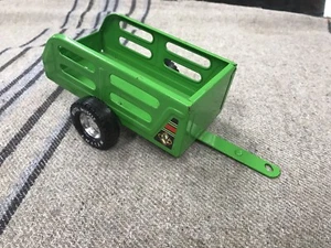 Vintage Nylint Metal Pressed Steel Utility Trailer Green Horse Wagon Toy Truck - Picture 1 of 6