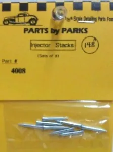 Parts by Parks 1/24-1/25 Hilborn Style Injector Stacks 4008 x - Picture 1 of 1