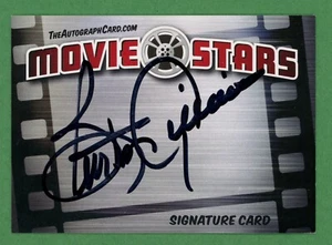 Tarjeta coleccionable firmada por Burton Gilliam Actor - Paper Moon, Blazing Saddles E27893 - Imagen 1 de 2