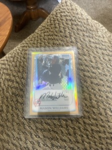 2011 Bowman Chrome Prospects Gold Refractor 38/50 Mason Williams #BCP85