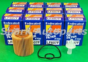 Case of 12 Engine Oil Filter FEDERATED LF607F For TOYOTA Camry, LEXUS, CH9972 - Picture 1 of 3