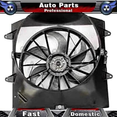 Ventilador de radiador y condensador doble TYC para Jeep Grand Cherokee 2004_SU Foto 1 de 3