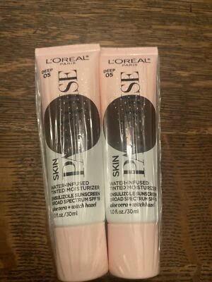 L'Oreal Paris Skin Paradise Tinted Moisturizer, SPF 19 - DEEP 05-2 Pack - Image 1 of 3