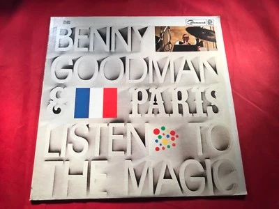 H-70 BENNY GOODMAN & Paris Listen To The Music - SPC-3811 - RECORD - JAZZ - Image 1 of 4