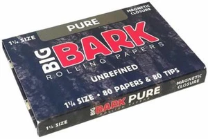 1 Pack Pure Big Bark Roll Your Own Cigarette Unrefined Rolling Papers - 6400 - Picture 1 of 2