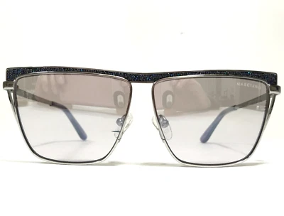 Gafas de sol GUESS by Marciano GM0797 10Z negras plateadas marcos cuadrados lentes plateadas Foto 1 de 4