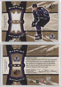 2006-07 SPx Winning Materials Alex Frolov Alexander Frolov #WM-AF
