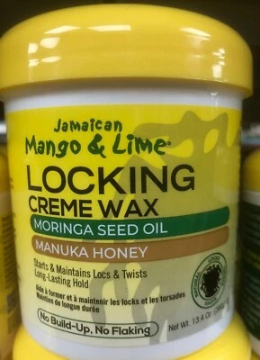 Jamaican Mango & Lime Locking Creme Wax 380gm