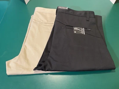 Lote de 2 - Pantalones chinos de skate Volcom Frickin ajuste relajado - 34/30 ropa de trabajo nuevos con etiquetas Foto 1 de 4