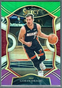 2020-21 Panini Select Goran Dragic Concourse Green White Purple Prizm - Picture 1 of 2