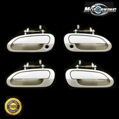 For 1998-2002 Honda Accord Outside Exterior Door Handle Beige YR-508M 4PCS DS92 Foto 1 de 3