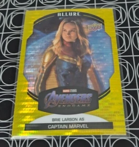 CAPTAIN MARVEL 2022 UD MARVEL ALLURE YELLOW TAXI #99 BRIE LARSON AVENGERS  - Bild 1 von 1
