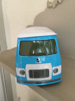 Camionnette Publicitaire en métal-Peugeot J7-Que la vache rien que la vache-TBE - Photo 1/4