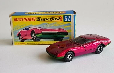 Rare Matchbox Superfast No. 52, Dodge Charger Mk. 3 Pristine Mint Condition - Image 1 of 4
